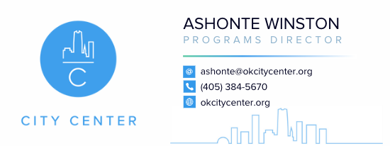 Ashonte City Center Email Signature